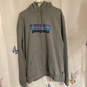 Patagonia Gray Sweatshirt Hoodie Classic Design